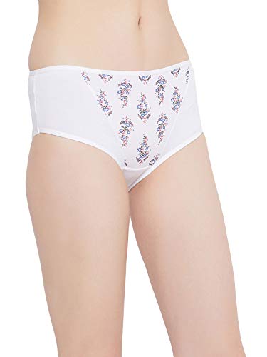 Image of Clovia Women's Cotton Mid Waist Printed Hipster Panty