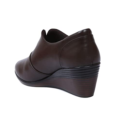 Image of Zoom Shoes for Women /Girls High Ankle Formal Boot for Adult Super Comfortable with Cushioned Insole AL-177