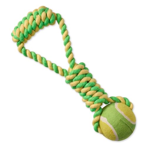 Ace Organic Cotton Pull and Chew Tennis Ball Toy