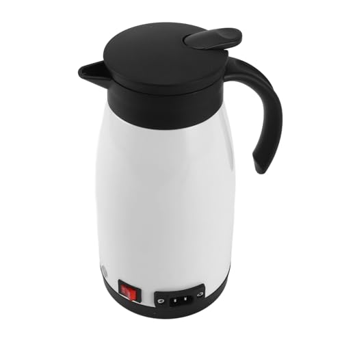 Generic 24V 12V Travel Electric Kettle for Car Truck, Stainless Steel, Fast Heating, with 680ml Capacity, 200W Power, Leak Proof, Suitable for Cars, Trucks and Other Vehicles - Image 3