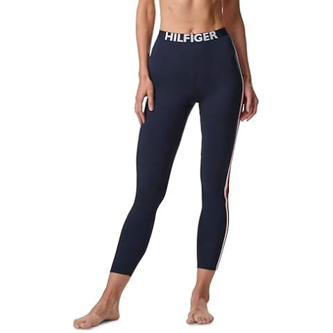 Tommy Hilfiger Women's Retro Logo Graphic Leggings Cover