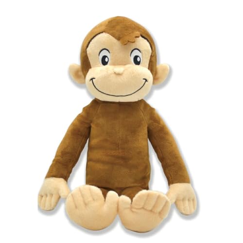 おさるのジョージ TOY STYLE トイスタイル ファスナーぬいぐるみ ペンポーチ 筆箱 小物入れ 雑貨 キャラクター 12302