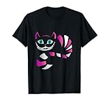 funny cheshire faced cat - funny cats t shirt