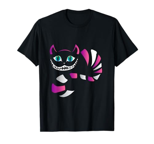 funny cheshire faced cat - funny cats t shirt T-Shirt