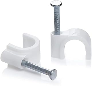 مشبك كابل بلاستيك، 10 مشبك مقاس 8 ملم