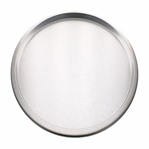 Teglia Rotonda In Acciaio Inox 26 Cm | Superficie Antigraffio E Antimacchia | Antiaderente Per Dolci E Pizze | Adatta Al Forno E Facile Da Pulire | Uso Domestico E Professionale