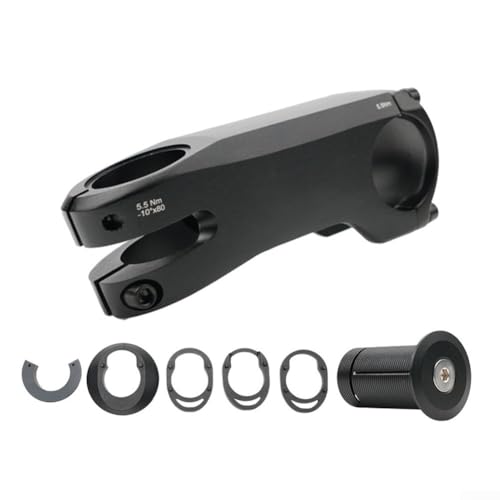 SMZhomeone Ensemble de potences de vélo réglables en alliage d'aluminium pour vélo de route et VTT avec durabilité et style améliorés (80 mm)