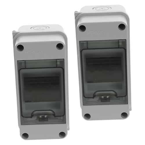 Coffret protection disjoncteur étanche avec fenêtre lot de 2