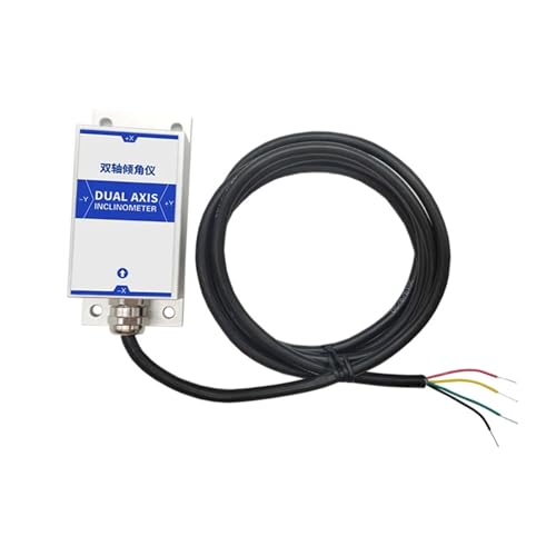 CHBMSS Dual Axis Inclinometer 0-24mA, Analog Out 2 Axis Sensor Two Axis