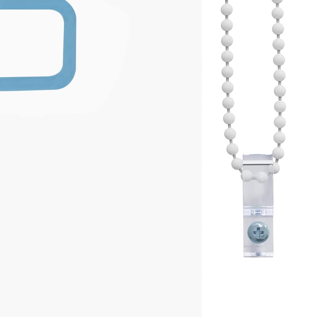Store Enrouleur de Douche avec Cassette Largeur du Tissu 116 cm, Motif Bulle, PEVA imperméable et occultant, Design Gain de Place, sécurité Enfant chaîne réglable, Installation 240 Moderne et Spa