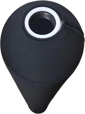 AFWFilters Black 12"x52" Tank Water Softener and Filter Resin Tank Cover, Neoprene Sweat Jacket Insulation Outdoor Cover (12x52 tank, 2cuft systems, 64k) COVER ONLY