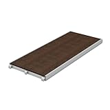 Alu-Rahmentafel U-Auflage 1,57 m x 0,61 m