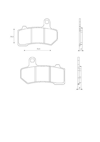 Brenta FT 4171 Pastiglie Freno Sinterizzate Moto
