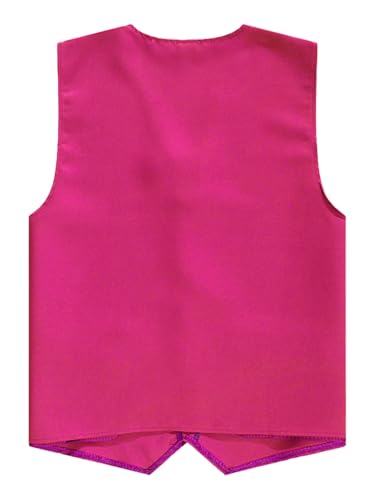 TTAO Kids Boys Girls Solid Color Volunteer Activities Vest School Journalist Waistcoat Uniform Workwear2