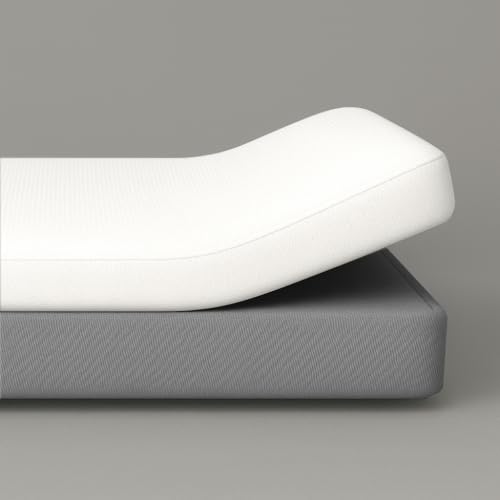 LANGEL SYSTEM · Topper 150x200x8 · Sobrecolchón Visco Gel + Carbón Activado · Desenfundable con Tejido Antideslizante y Bandas Elásticas · Hipoalergénico · Estructuras de Cabezal no Incluidas
