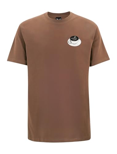 IRIEDAILY SLOWPRESSO T-Shirt Mocca haut de gamme aux finitions soignées