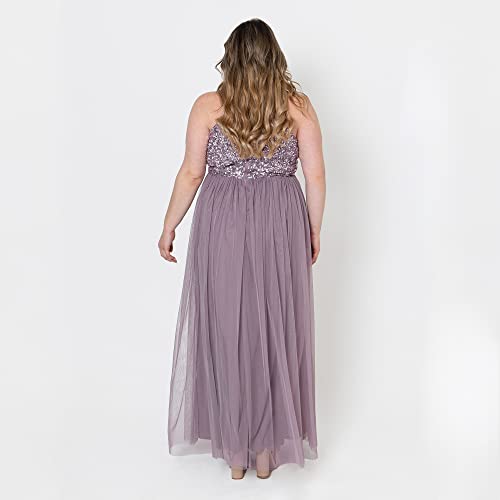 Maya Deluxe Maxi Abito Maya con Scollo