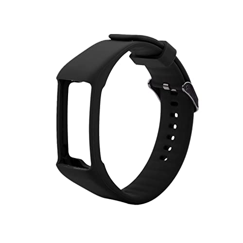 Meiruo Cinturino di Ricambio per Polar A360 Fitness Activity Tracker, Braccialetto per Polar A360 (Nero)