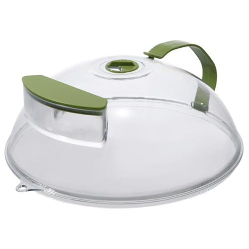 Couvercle transparent pour four à micro-ondes - Couvercle de protection alimentaire réglable - Plaques de ventilation à vapeur - Plaque de four à micro-ondes avec couvercles transparents - Avec boîte