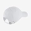 Nike-Unisex-Sportswear-Heritage86-Cap NIKE OneSize Swoosh H86, White/Metallic Silver, One Size