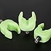 Fishing Rod Rest Sea Pole Bracket Butt Silicone Rod Holder Head Fishing Accessory 4PCS Luminous Green Fishing Pod Grip