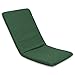 MERCURY TEXTIL- Cojín Tumbona Colchón, Colchoneta para Tumbona Acolchada, Cómodo y Elegante. Ideal para Jardín, Piscina, Playa, Terraza y Balcón (120x55cm, Verde)