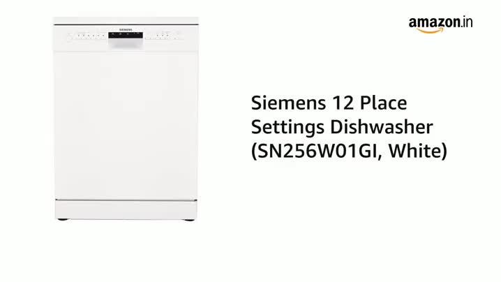 siemens dishwasher size