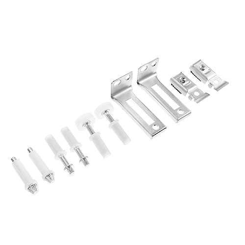 LIFKOME Kit de Herrajes para Puerta Bifold 1 Set para Deslizamiento Suave Instalación Fácil Compatible con Varias Puertas Deslizantes y Plegables miniatura 1