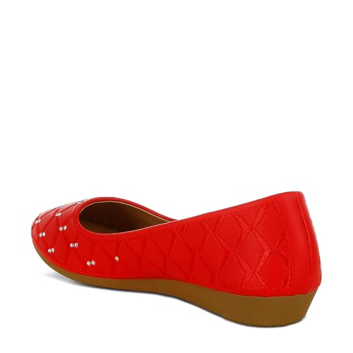 Women's Rhinestone Embellished Women's Ballerinas3