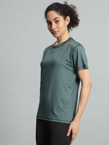 Image of Sports T Shirt for Women Quick Dry Fit Tshirt for Women Gym T Shirts for Women for Casual Wear Workout T Shirts for Women Active Gym Wear for Women Running T-Shirts for Women