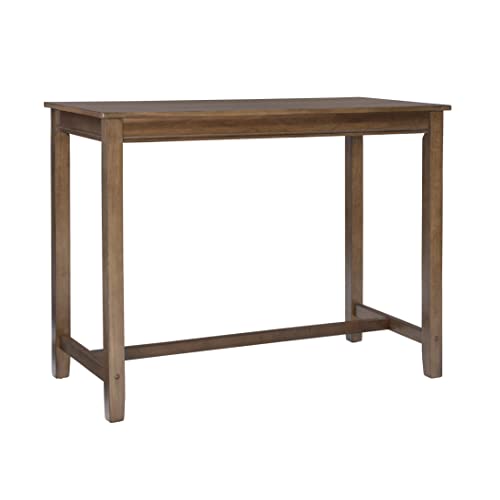 Linon Claridge Rustic Wood 36 inch Height Pub Table