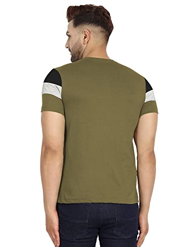 Image of JUGULAR Men's Regular Fit Cotton Printed Combo T-Shirt (Pack of 2)
