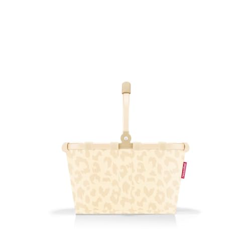 reisenthel carrybag XS Leo Vanilla – Panier à provisions Stable avec Poche intérieure Pratique – Design élégant et imperméable