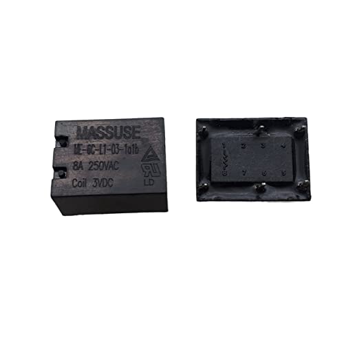 Relais ME-6C-L1-03-1A1B 3VDC 8A pour circuit imprimé