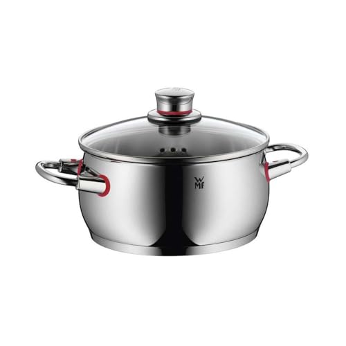 WMF Quality One Topfset Induktion 4-teilig, Kochtopf Set mit Glasdeckel, Cromargan Edelstahl poliert, Induktions Töpfe Set unbeschichtet… – Ansicht 4
