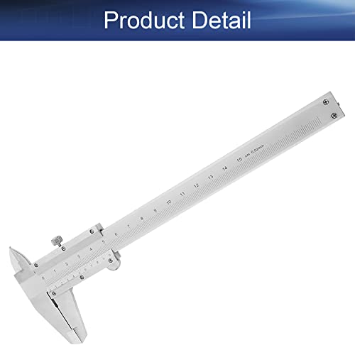 Calibrador Vernier 150mm Acero Carbono Precisión 0.02mm miniatura 4