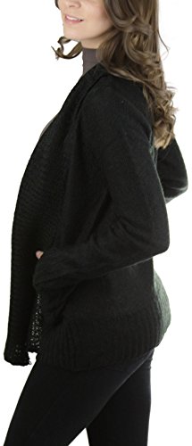 Image of ToBeInStyle Women's Warm Heavy Knit Long Sleeve Cardigans