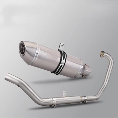 Questo tubo di scarico per moto è realizzato in acciaio inossidabile e la sua funzione principale è quella di rimuovere i di scarico, eliminare il rumore e favorire la combustione.