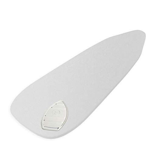 Image of Encasa XO Silicon Mat for Hot Iron Rest - Heat Resistant, Anti - Slip, Thicker Pad for Protecting Your Table During Ironing, Non-Burning, Machine Washable, Durable - White