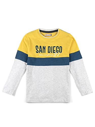Image of HELLCAT Boys Regular Fit FullSleeve Blended Cotton Tshirt Combo Pack - Yellow
