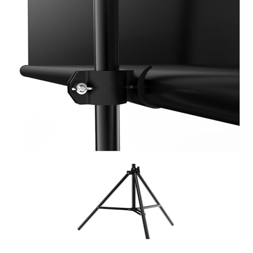 Pantalla de proyección retráctil para cine en casa 72" 4:3 miniatura 5