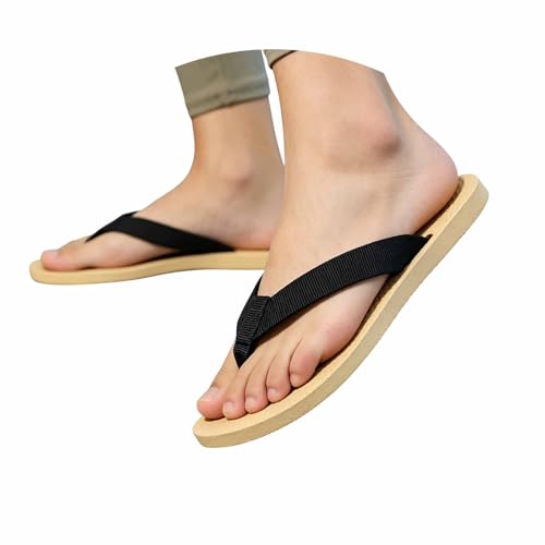 Tongs femme plage sandales plates minimalistes d'été et chaussures légères