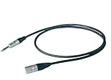 Proel ESO240LU10 Esot Eric Cavo Audio (6,3 Mm Stereo Jack Connettore Xlr 3 Poli Maschio, Con Connettori Neutrik, 10 M, NP3 X-HPC250 Nc3Mxx) Nero - 2