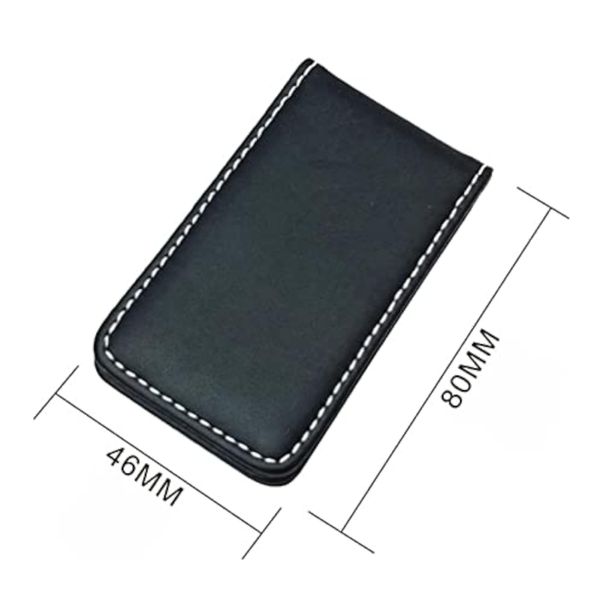 Magnetic Money Clip Dollar Cash Clamp, Black