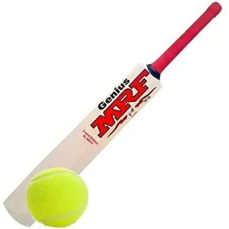 RS Wooden lite tenish Cricket bat with Ball for Kids (5-8 Years Old Kids) Sticker Multicolour (B09S6VKNJL) Amazon Price History, Amazon Price Tracker