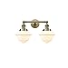 Innovations 208-AB-G531-LED 2 Light Vintage Dimmable LED Bathroom Fixture, Antique Brass