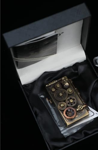 Encendedor Vintage de Kerosene Estilo Steampunk miniatura 6