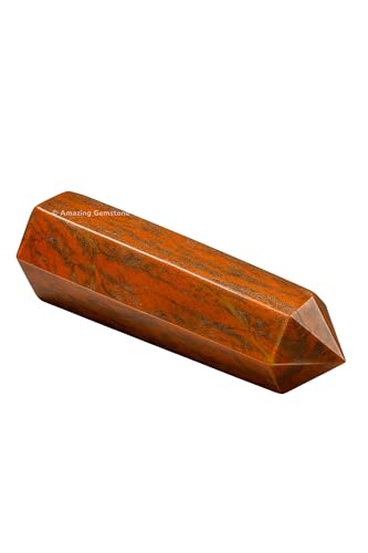 Image of Amazing Gemstone Large Unakite Crystal Towers ~ Natural Healing Crystal Point Obelisk for Reiki Healing and Crystal Grid (5.5 to 6 INCH)