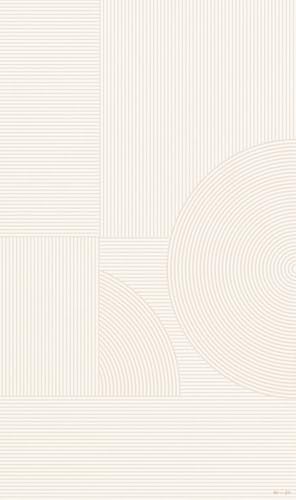 DobleUve Estudio Alfombra Vinílica Zen | Beige | 65x140 | PVC Cocina Lavable Antideslizante | Alfombra Vinilo Salón | Suelo de Vinilo