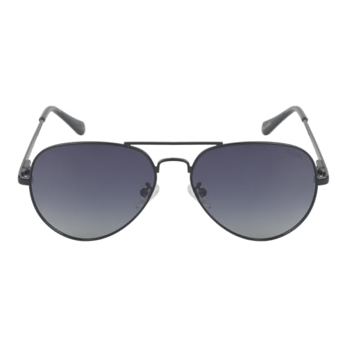Image of Fueel Polarized Aviator Sunglasses for Men & Women | UV Protected Retro Half Frame Sunglasses | Lightweight Stylish Frame